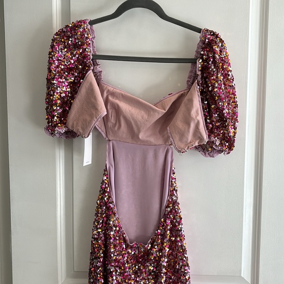 LPA Ilana Dress in Multi Sequins - Picture 4 of 13